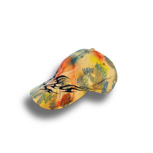 multi-colour baseball cap