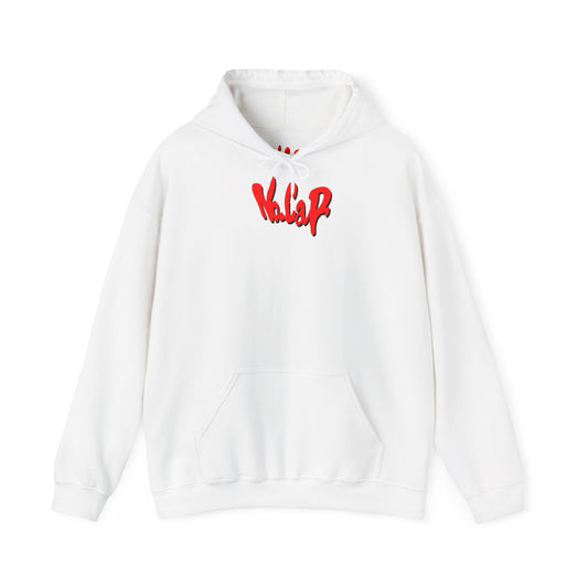 right place right time hoodie (white/grey)
