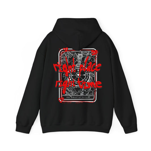 right place right time hoodie