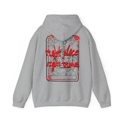 right place right time hoodie