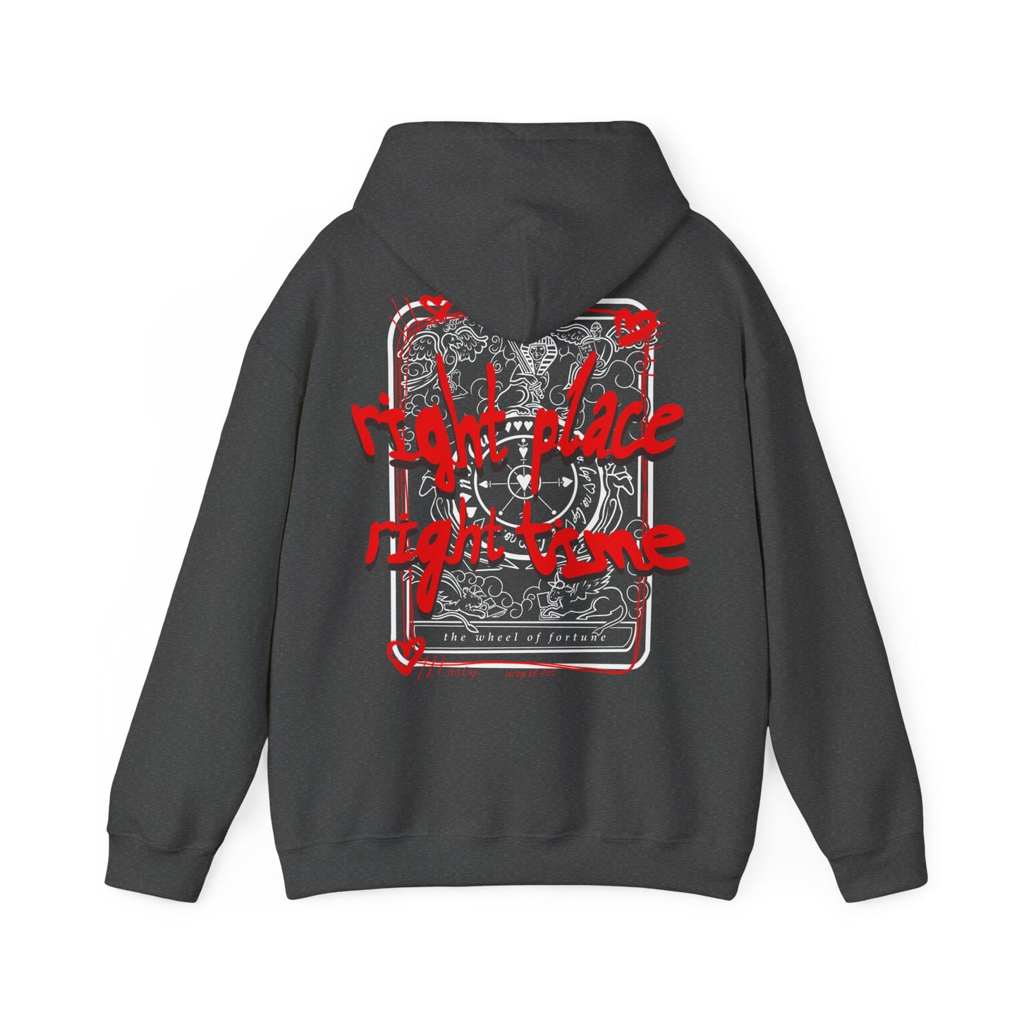 right place right time hoodie