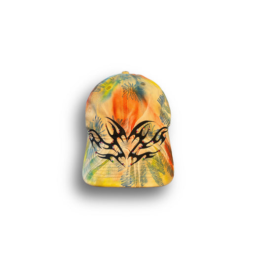 multi-colour baseball cap