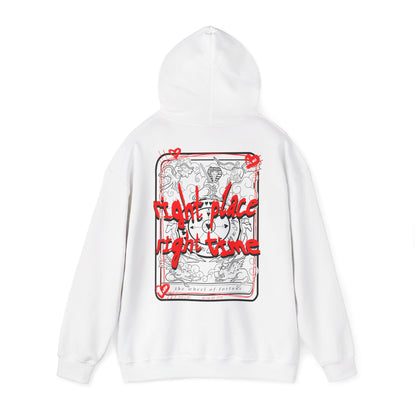 right place right time hoodie