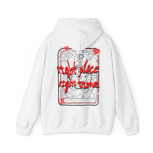 right place right time hoodie