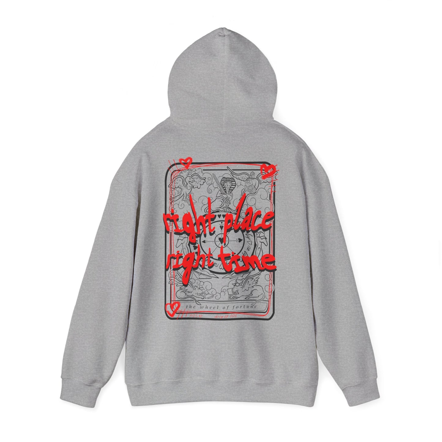 right place right time hoodie